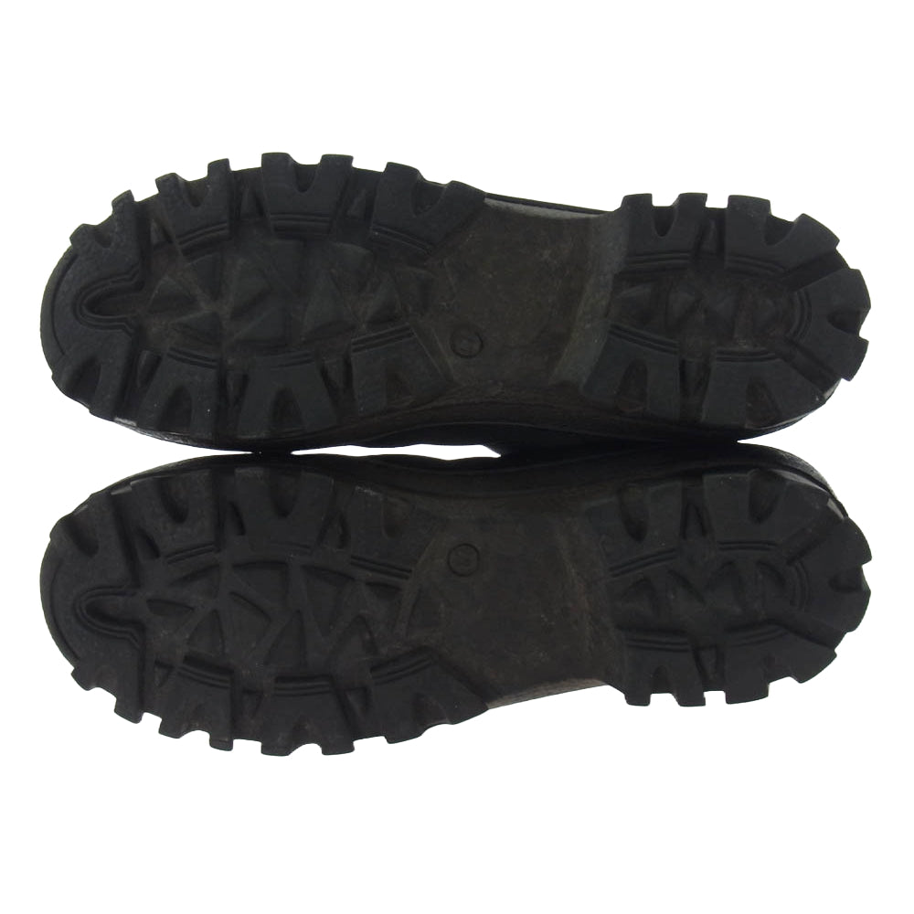 リプロダクションオブファウンド RUSSIAN MILITARY BOOTS ロシア軍 スエードレザー ブーツ ブラック系 42【中古】