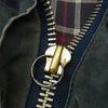 Barbour バブアー 英国製 94年製 BORDER ボーダー オイルドジャケット グレー系【中古】