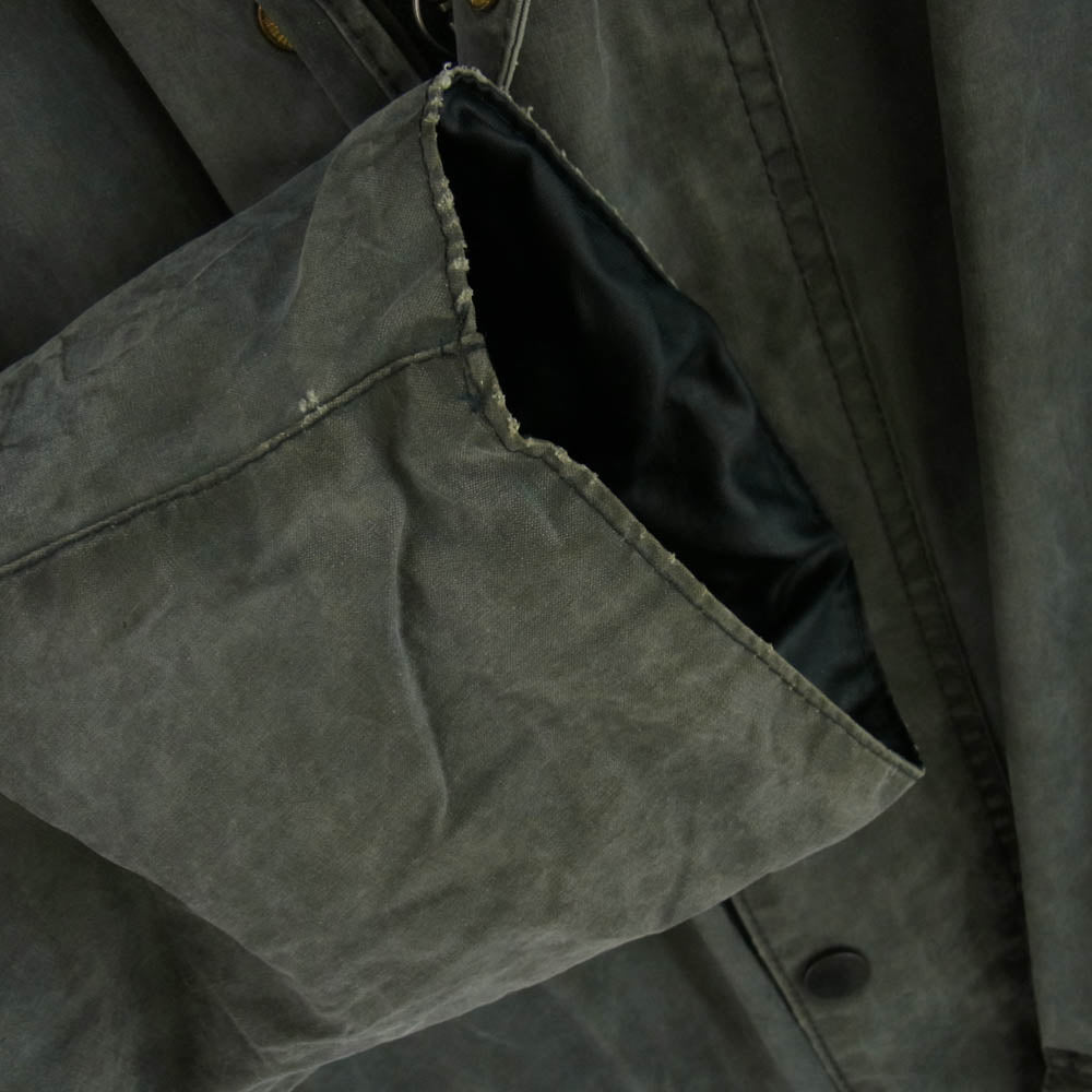 Barbour バブアー 英国製 94年製 BORDER ボーダー オイルドジャケット グレー系【中古】
