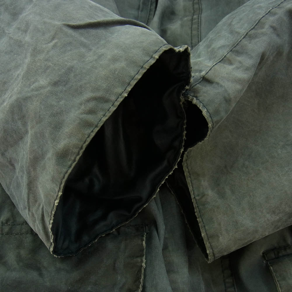 Barbour バブアー 英国製 94年製 BORDER ボーダー オイルドジャケット グレー系【中古】
