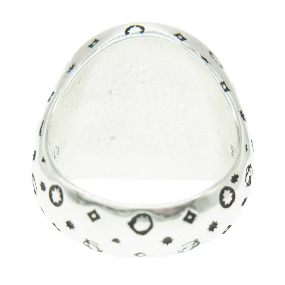 GLADHAND & Co. グラッドハンド Family Crest Ring ファミリー クレスト silver925 シルバー リング シルバー系 13号【中古】