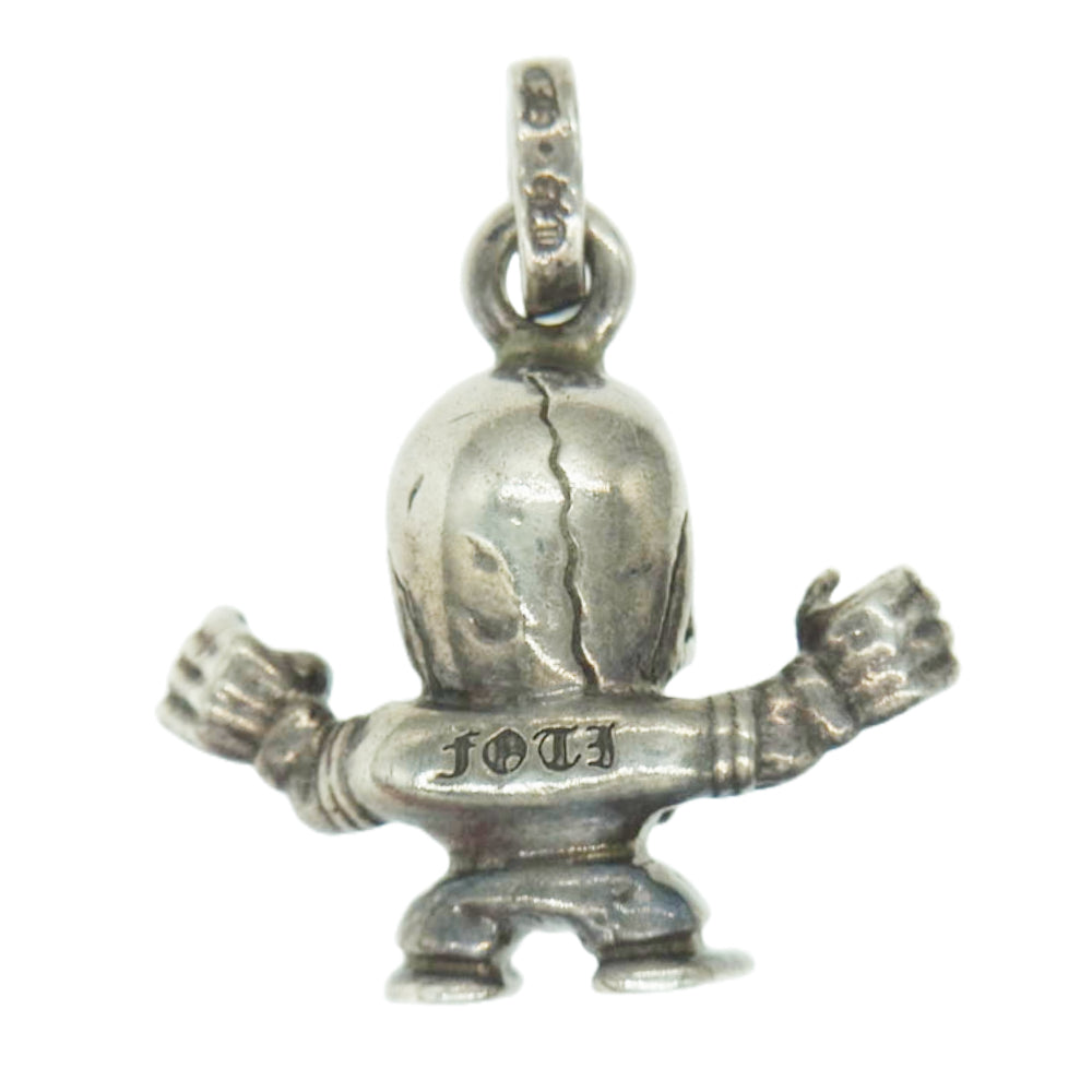 CHROME HEARTS クロムハーツ（原本無） FOTI HARRIS TEETER フォティハリスティーター スカル チャーム アフターダイヤ シルバー系【中古】