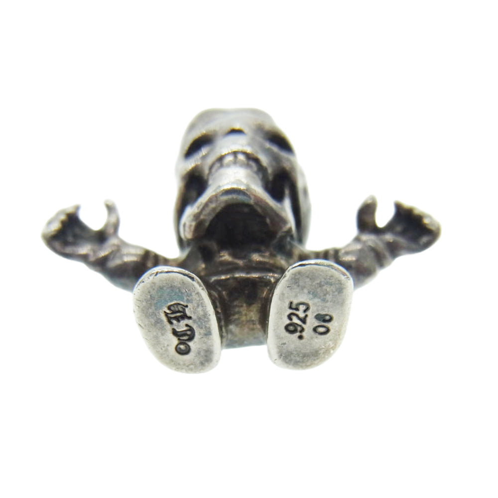 CHROME HEARTS クロムハーツ（原本無） FOTI HARRIS TEETER フォティハリスティーター スカル チャーム アフターダイヤ シルバー系【中古】