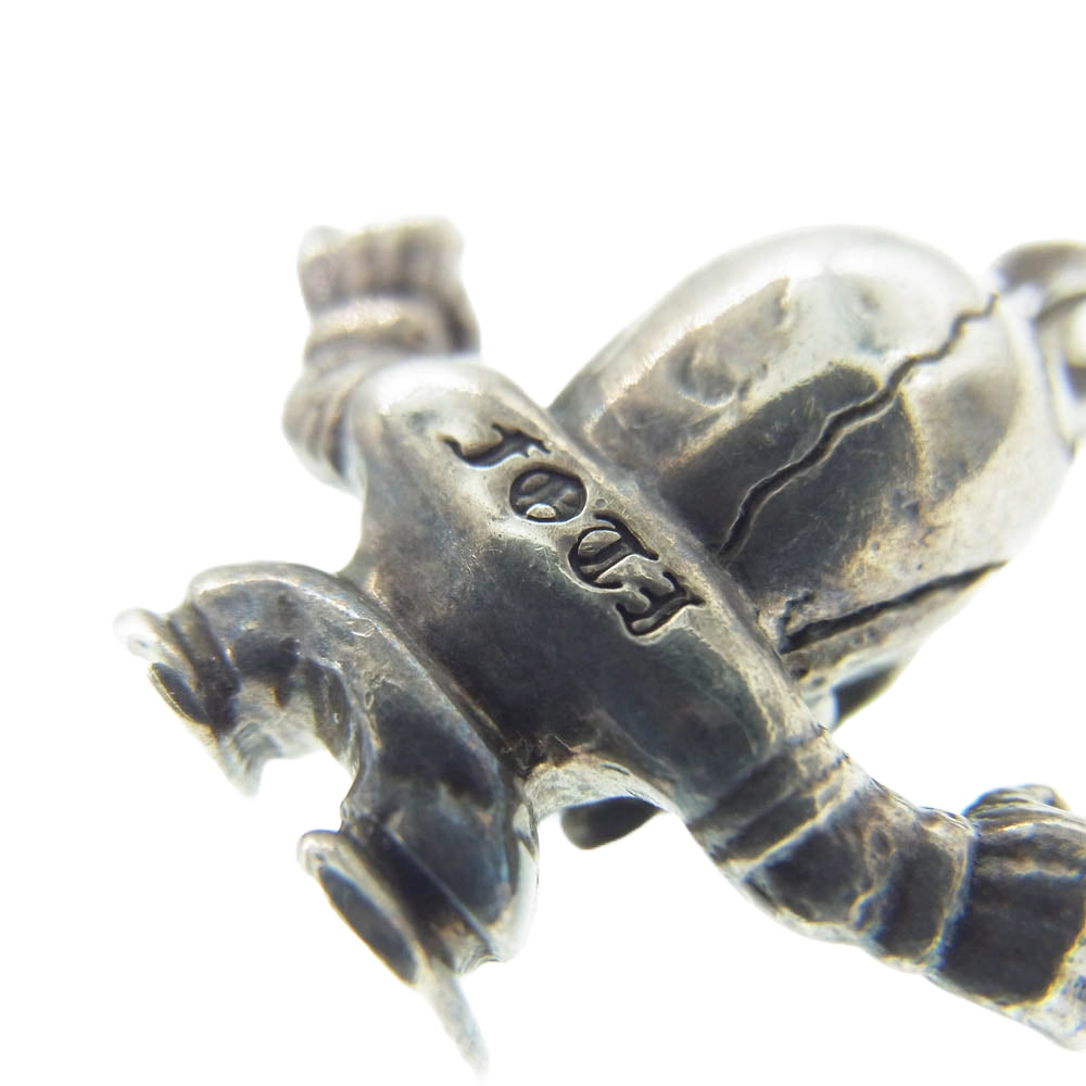 CHROME HEARTS クロムハーツ（原本無） FOTI HARRIS TEETER フォティハリスティーター スカル チャーム アフターダイヤ シルバー系【中古】