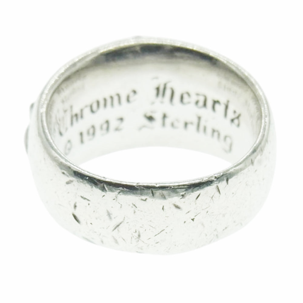 CHROME HEARTS クロムハーツ（原本無） FLRL CRS フローラルクロス リング シルバー系 20号【中古】