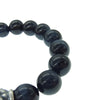LONE ONES ロンワンズ MFSB-0001-BTE-M 販売証明カード付属 イーグル ビード ブルー タイガー アイ 10mm ストーン ブレスレット ダークネイビー系【極上美品】【中古】