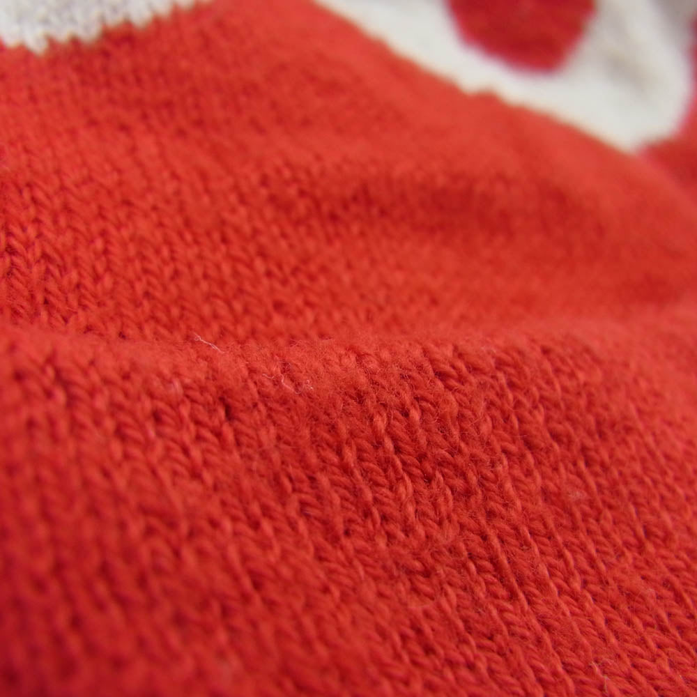 Supreme シュプリーム 21AW Big Logo Beanie ビッグ ロゴ ビーニー ニット帽 レッド系【中古】