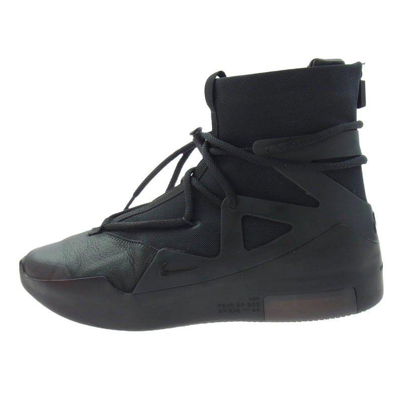 NIKE ナイキ AR4237-005 FEAR OF GOD Air 1 Triple Black フィアオブゴッド エア1 トリプルブラック スニーカー ブラック系 28.5cm【中古】