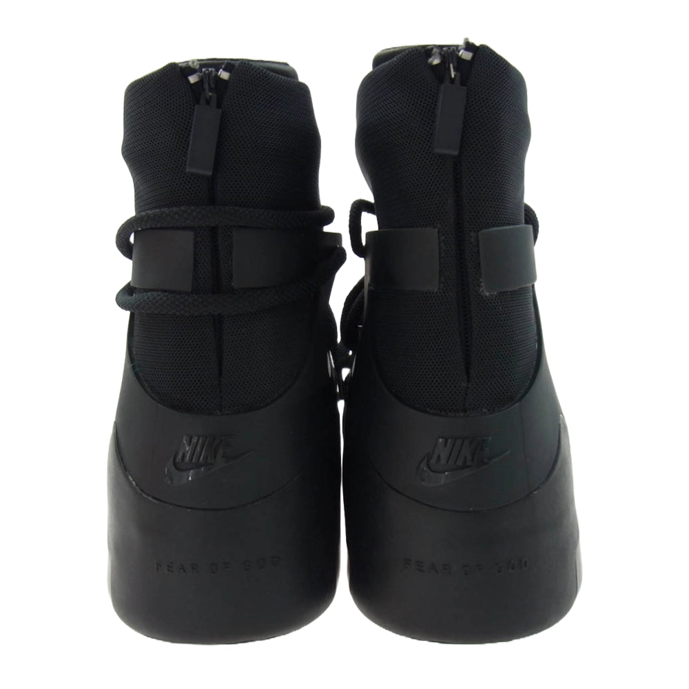 NIKE ナイキ AR4237-005 FEAR OF GOD Air 1 Triple Black フィアオブゴッド エア1 トリプルブラック スニーカー ブラック系 28.5cm【中古】
