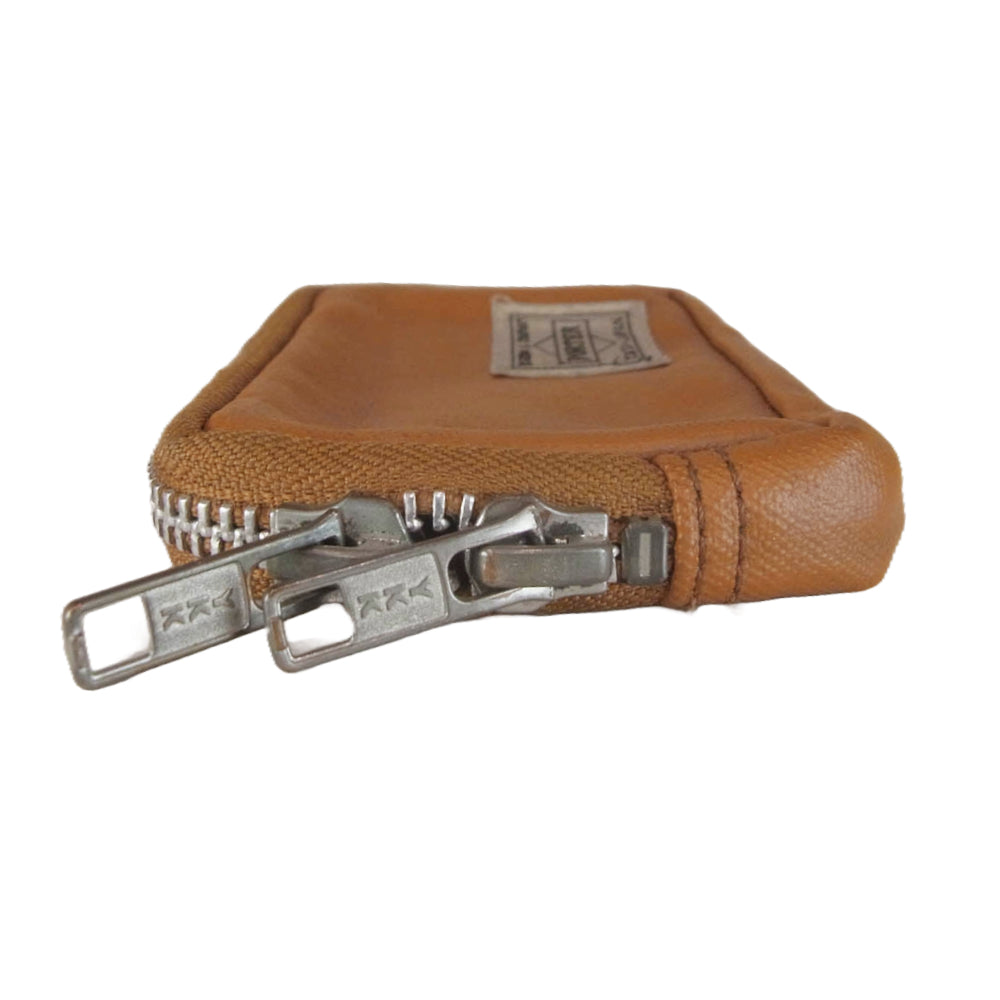 PORTER ポーター 707-07178 FREE STYLE フリースタイル 小銭入れ コインケース ベージュ系【中古】