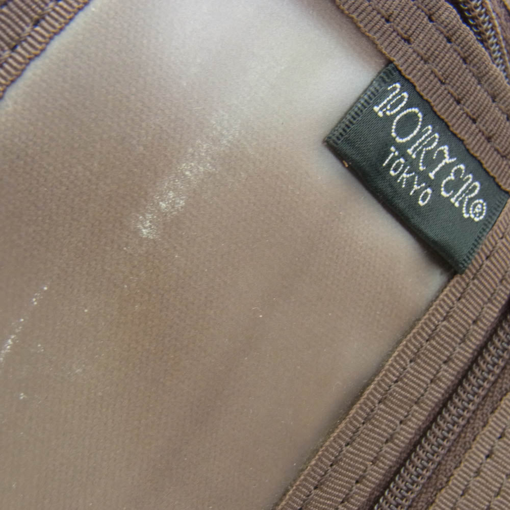 PORTER ポーター 707-07175 FREE STYLE フリースタイル ウォレット 財布 ブラウン系【中古】