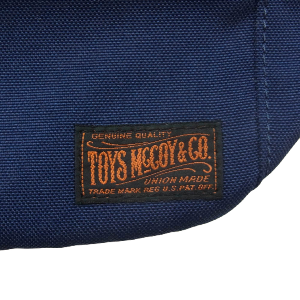 TOY'S McCOY トイズマッコイ ナイロン ウエスト バッグ ショルダー ネイビー系【中古】