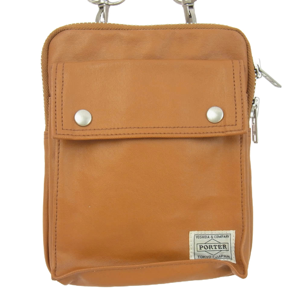 PORTER ポーター 707-07146 FREE STYLE フリースタイル ショルダーバッグ S ブラウン系【中古】