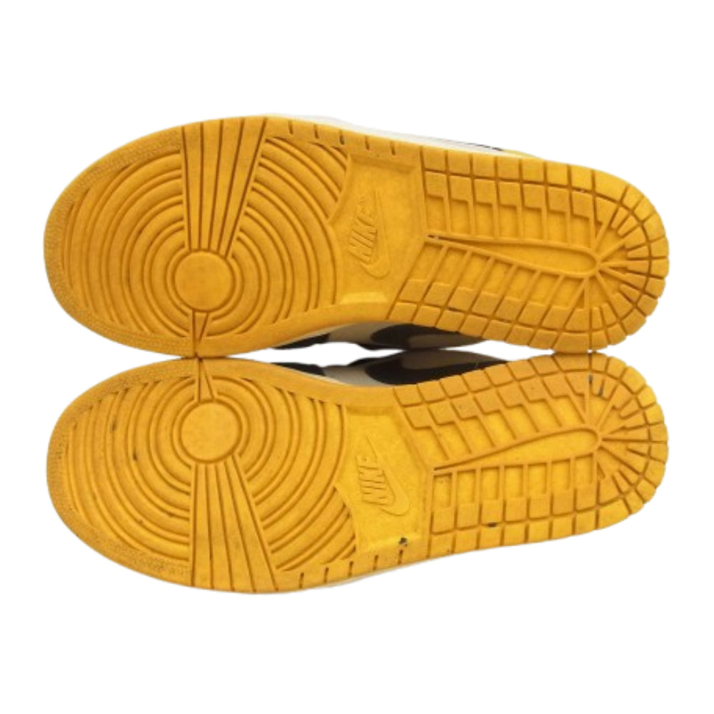 NIKE AIR JORDAN ナイキ ジョーダン 553558-127 Air Jordan 1 Low Sail University Gold Black AJ1 エアジョーダン ロー セイル ユニバーシティ スニーカー 29cm【中古】