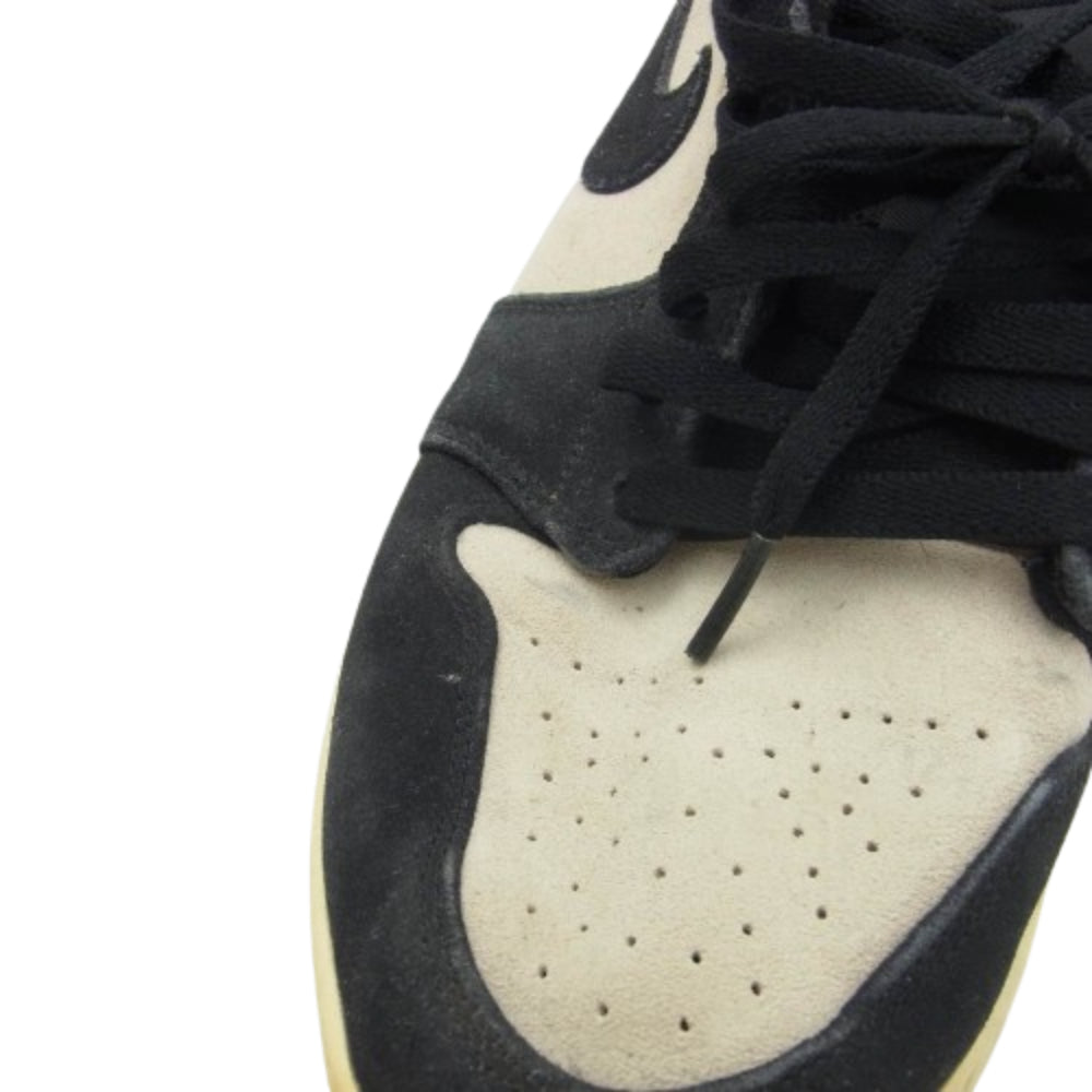 NIKE AIR JORDAN ナイキ ジョーダン 553558-127 Air Jordan 1 Low Sail University Gold Black AJ1 エアジョーダン ロー セイル ユニバーシティ スニーカー 29cm【中古】