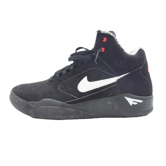 NIKE ナイキ DQ7687-003 Air Flight Lite Mid Black White Varsity Red エアフライト ミッド スニーカー ブラック系 29cm【中古】