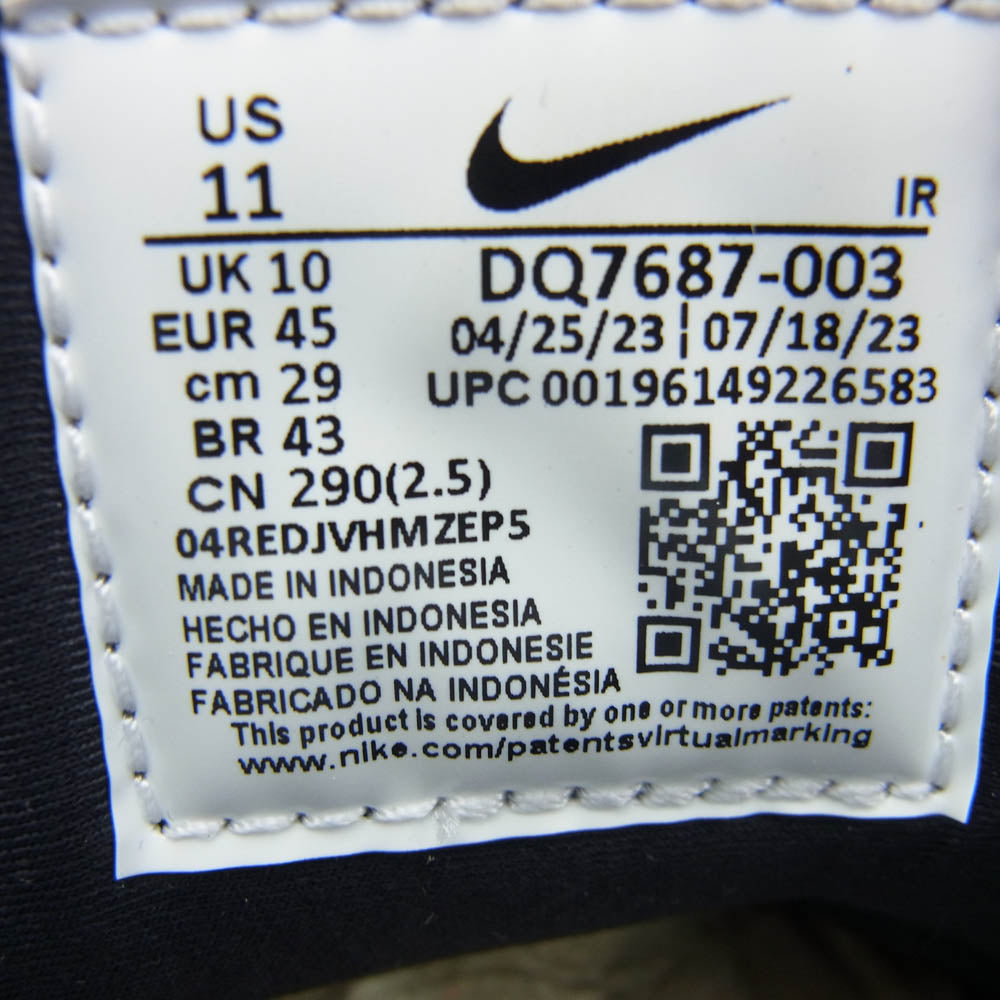 NIKE ナイキ DQ7687-003 Air Flight Lite Mid Black White Varsity Red エアフライト ミッド スニーカー ブラック系 29cm【中古】