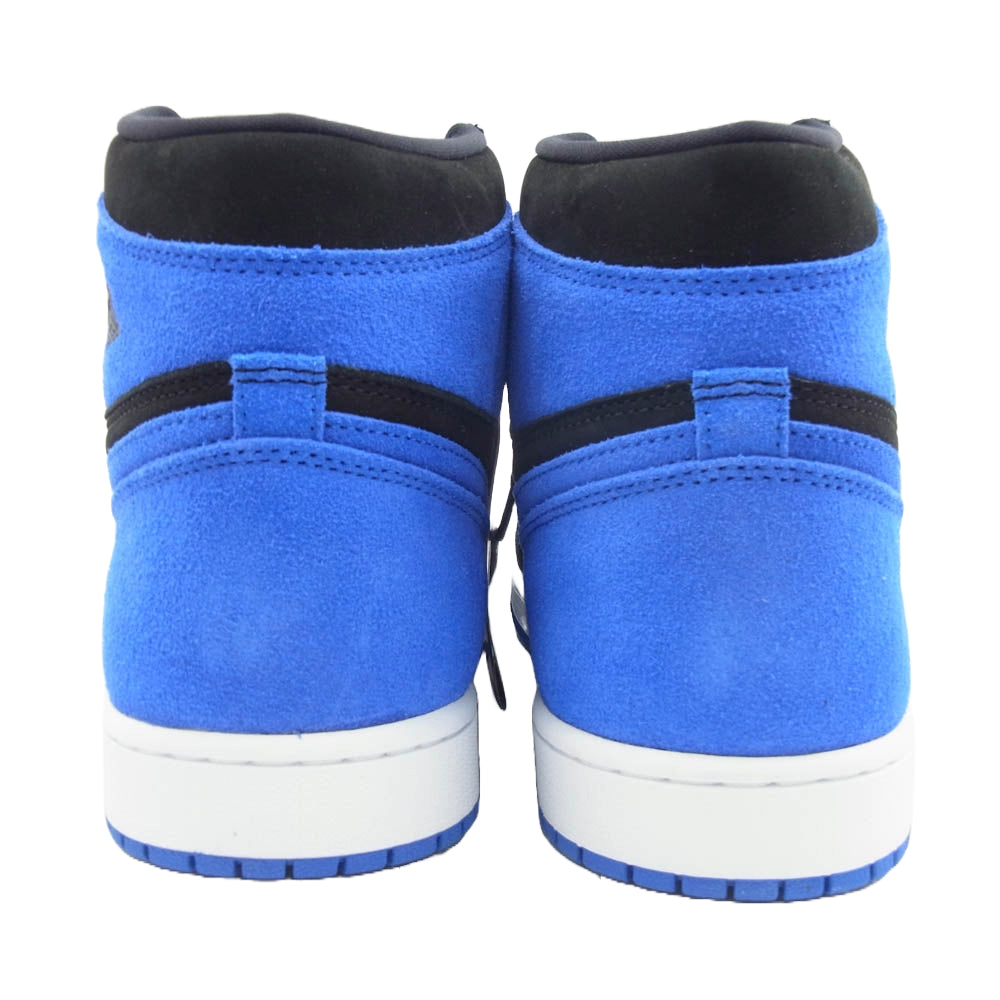 NIKE AIR JORDAN ナイキ ジョーダン DZ5485-042 Air Jordan 1 Retro High OG Royal Reimagined AJ1 エアジョーダン レトロハイ ロイヤル リイマジンド スニーカー ブラック系 ブルー系 29.5cm【極上美品】【中古】