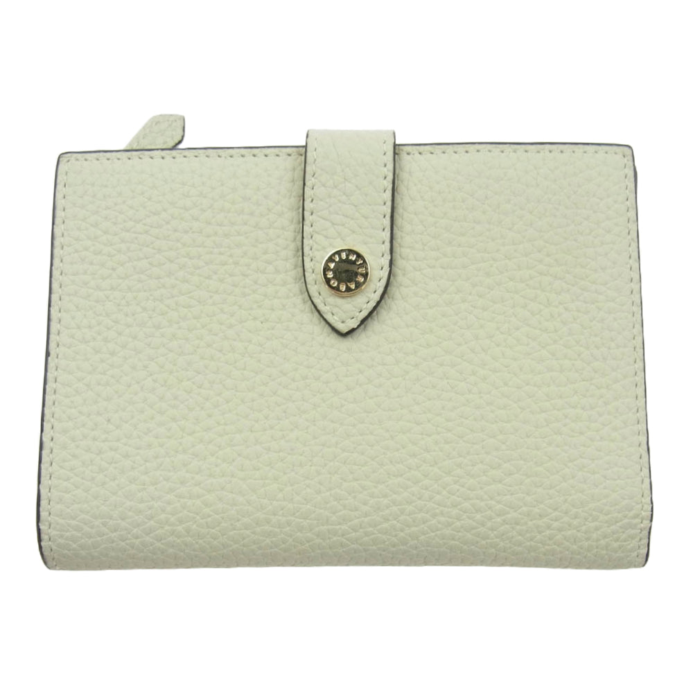 BONAVENTURA ボナベンチュラ BWAT31R-IVET ボッタラートレザー ベルテッド マルチ ミディアム ウォレット ホワイト系【中古】