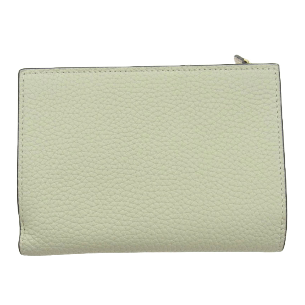 BONAVENTURA ボナベンチュラ BWAT31R-IVET ボッタラートレザー ベルテッド マルチ ミディアム ウォレット ホワイト系【中古】