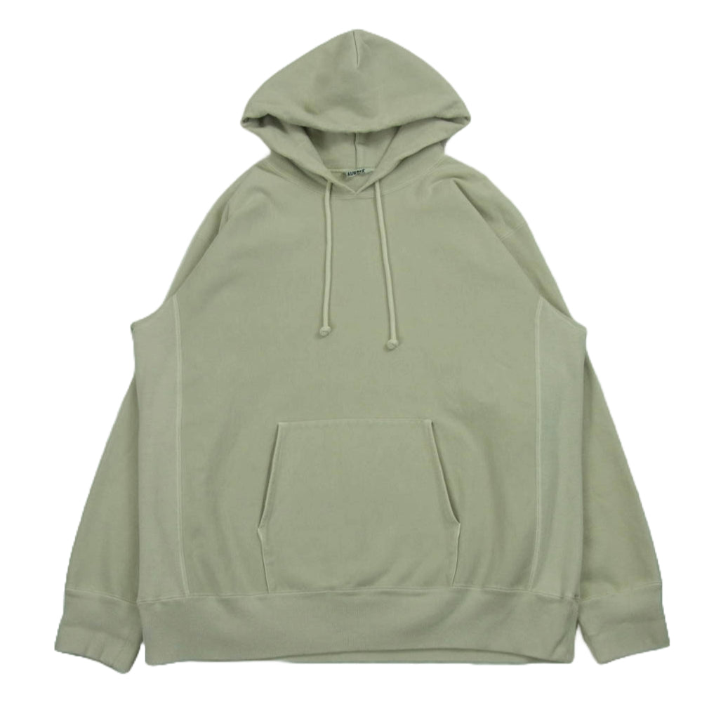 AURALEE オーラリー 23AW A23AP01SM SUPER MILLED SWEAT P/O PARKA プルオーバー パーカー ベージュ系 グレイッシュベージュ系 5【中古】