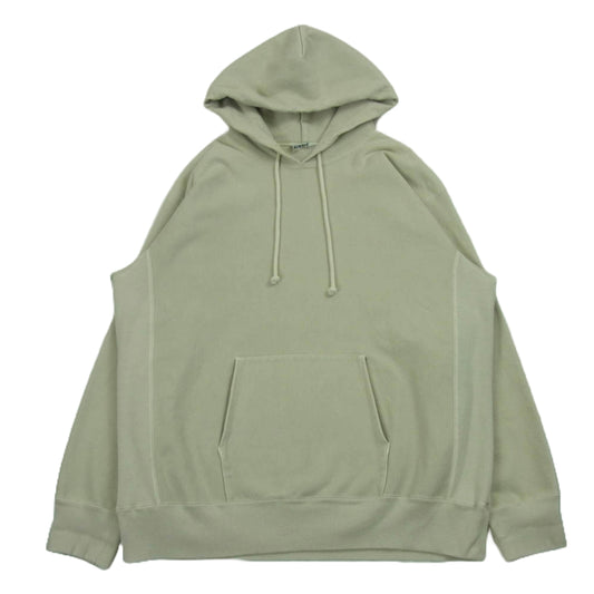 AURALEE オーラリー 23AW A23AP01SM SUPER MILLED SWEAT P/O PARKA プルオーバー パーカー ベージュ系 グレイッシュベージュ系 5【中古】