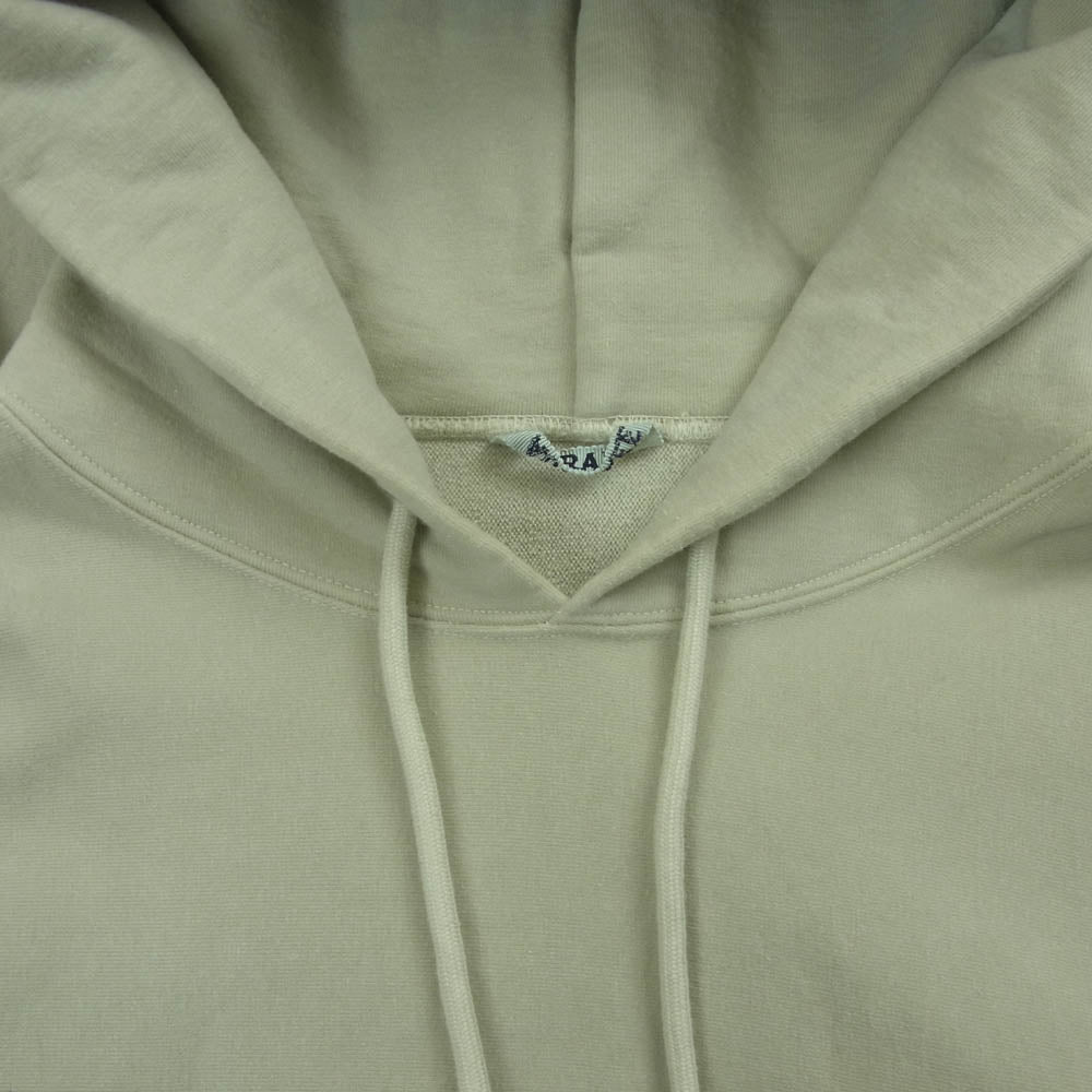AURALEE オーラリー 23AW A23AP01SM SUPER MILLED SWEAT P/O PARKA プルオーバー パーカー ベージュ系 グレイッシュベージュ系 5【中古】