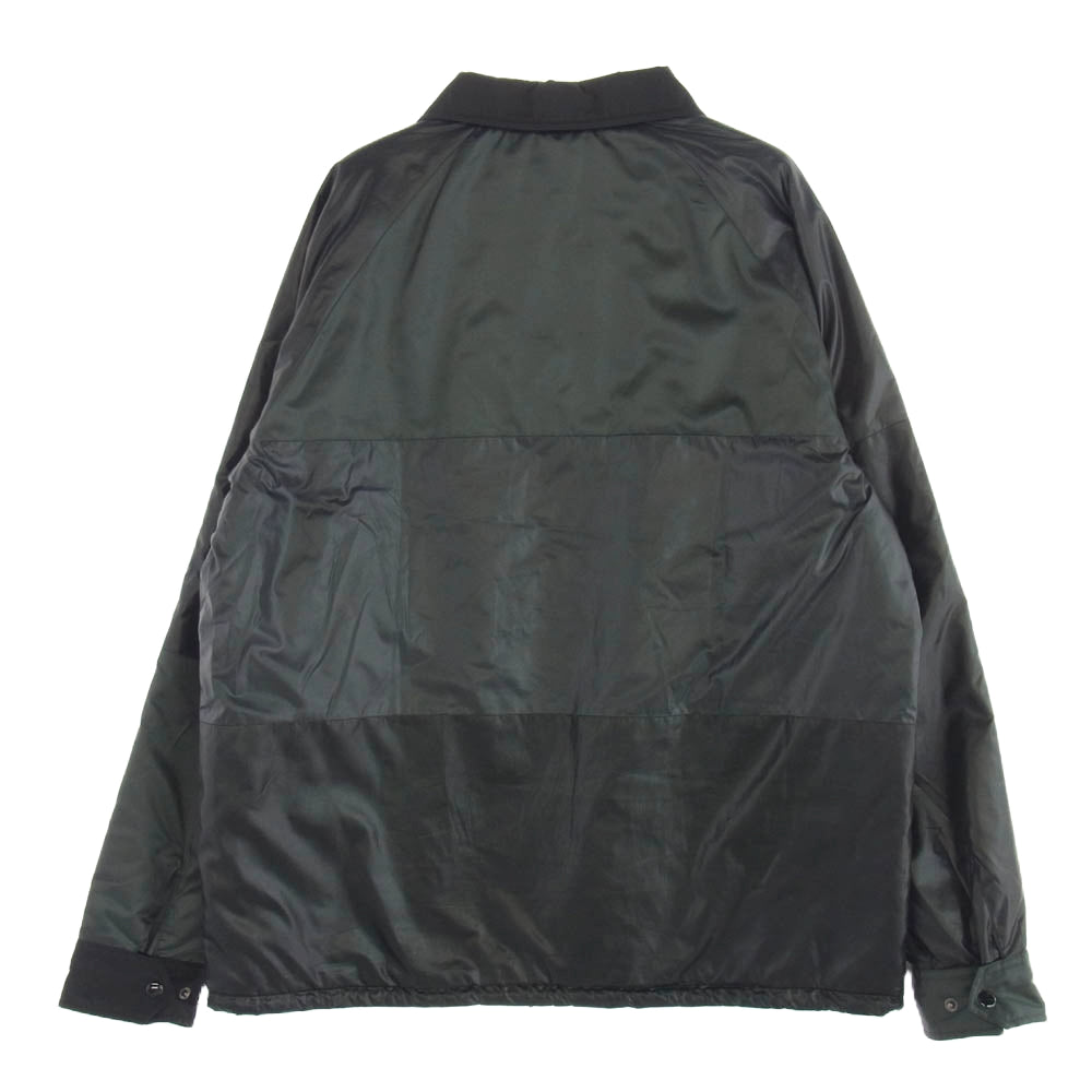 SHANTii シャンティ ナイロン 中綿 コーチジャケット ブラック系 グレー系 L【中古】