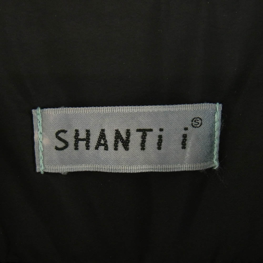 SHANTii シャンティ ナイロン 中綿 コーチジャケット ブラック系 グレー系 L【中古】