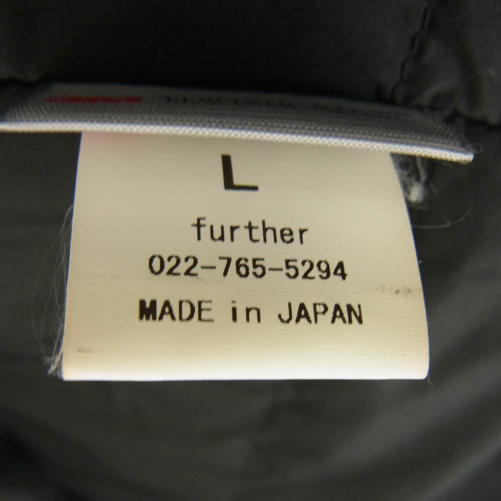 SHANTii シャンティ ナイロン 中綿 コーチジャケット ブラック系 グレー系 L【中古】