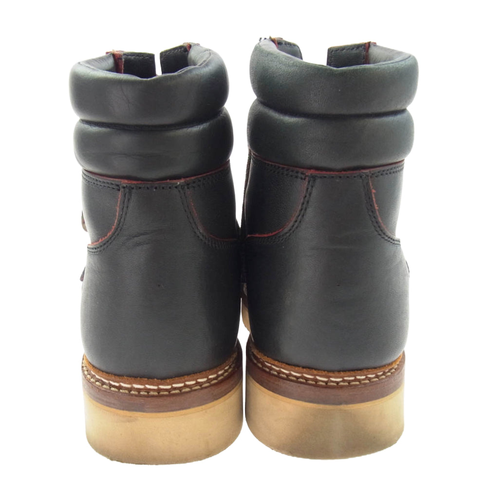 MADE IN GM JAPAN メイドインジーエムジャパン FOR SHANTi i GOOD FOR YOU vibram ビブラム ソール 別注 ブーツ ブラック系 8.5【中古】