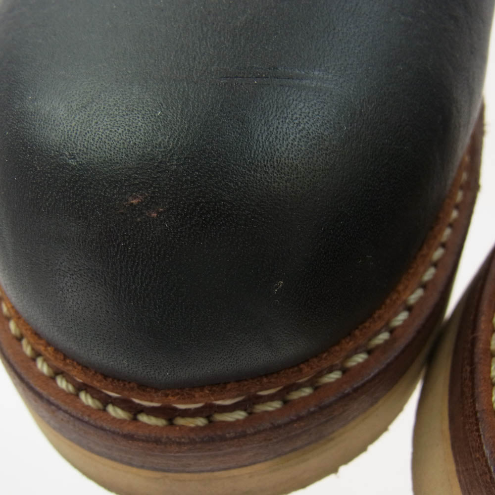 MADE IN GM JAPAN メイドインジーエムジャパン FOR SHANTi i GOOD FOR YOU vibram ビブラム ソール 別注 ブーツ ブラック系 8.5【中古】