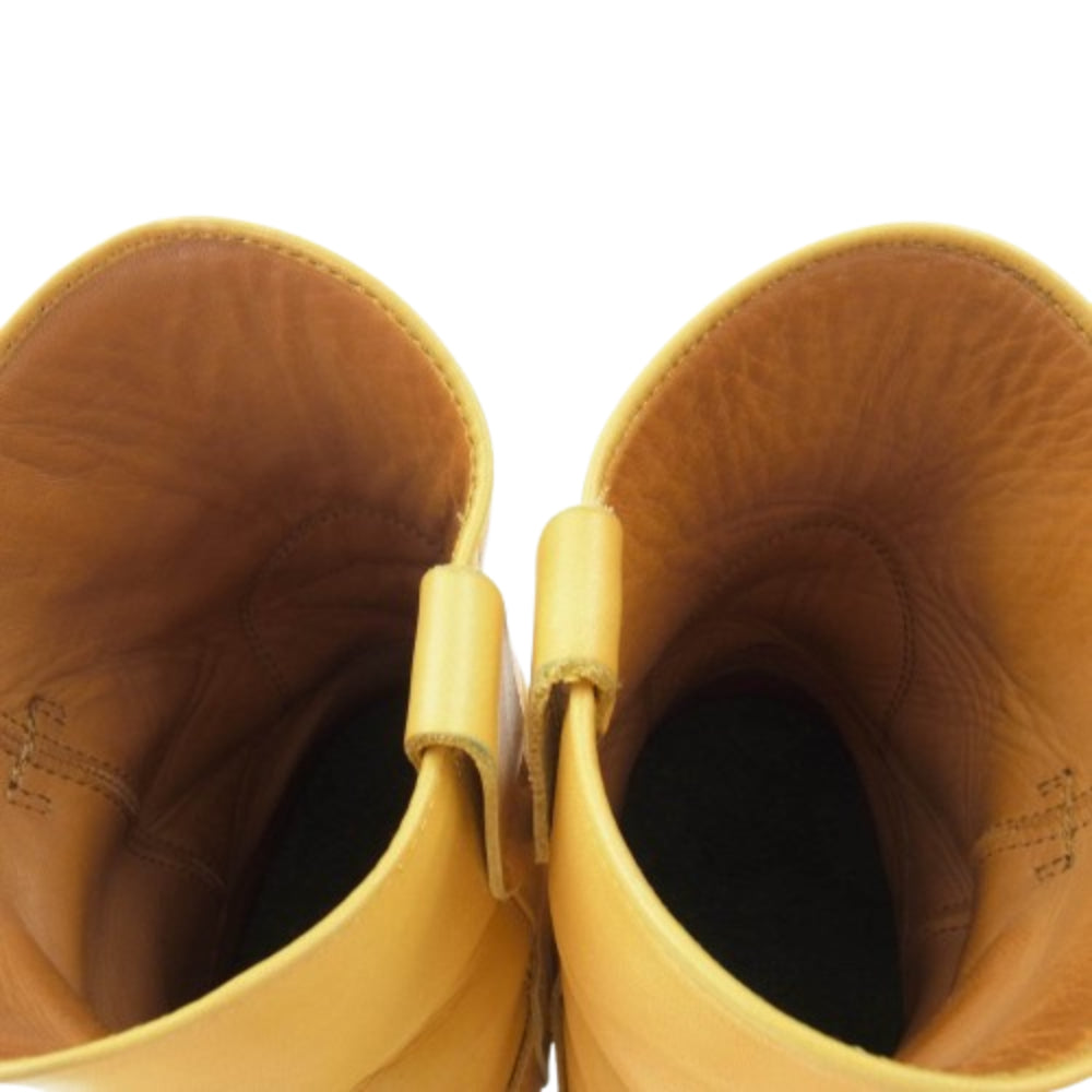 MADE IN GM JAPAN メイドインジーエムジャパン TIGER PECOS BOOTS vibram ビブラム ソール タイガー ペコス ブーツ ライトブラウン系 8.5【中古】