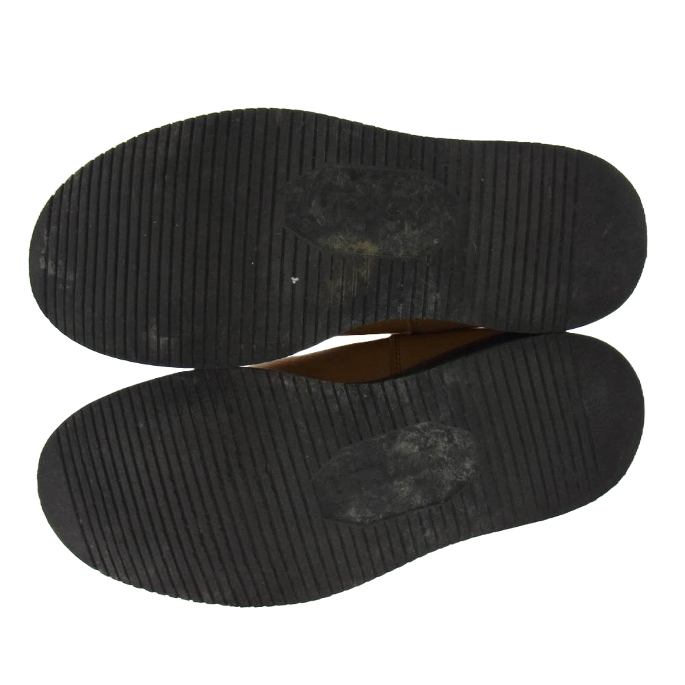 MADE IN GM JAPAN メイドインジーエムジャパン TIGER PECOS BOOTS vibram ビブラム ソール タイガー ペコス ブーツ ライトブラウン系 8.5【中古】