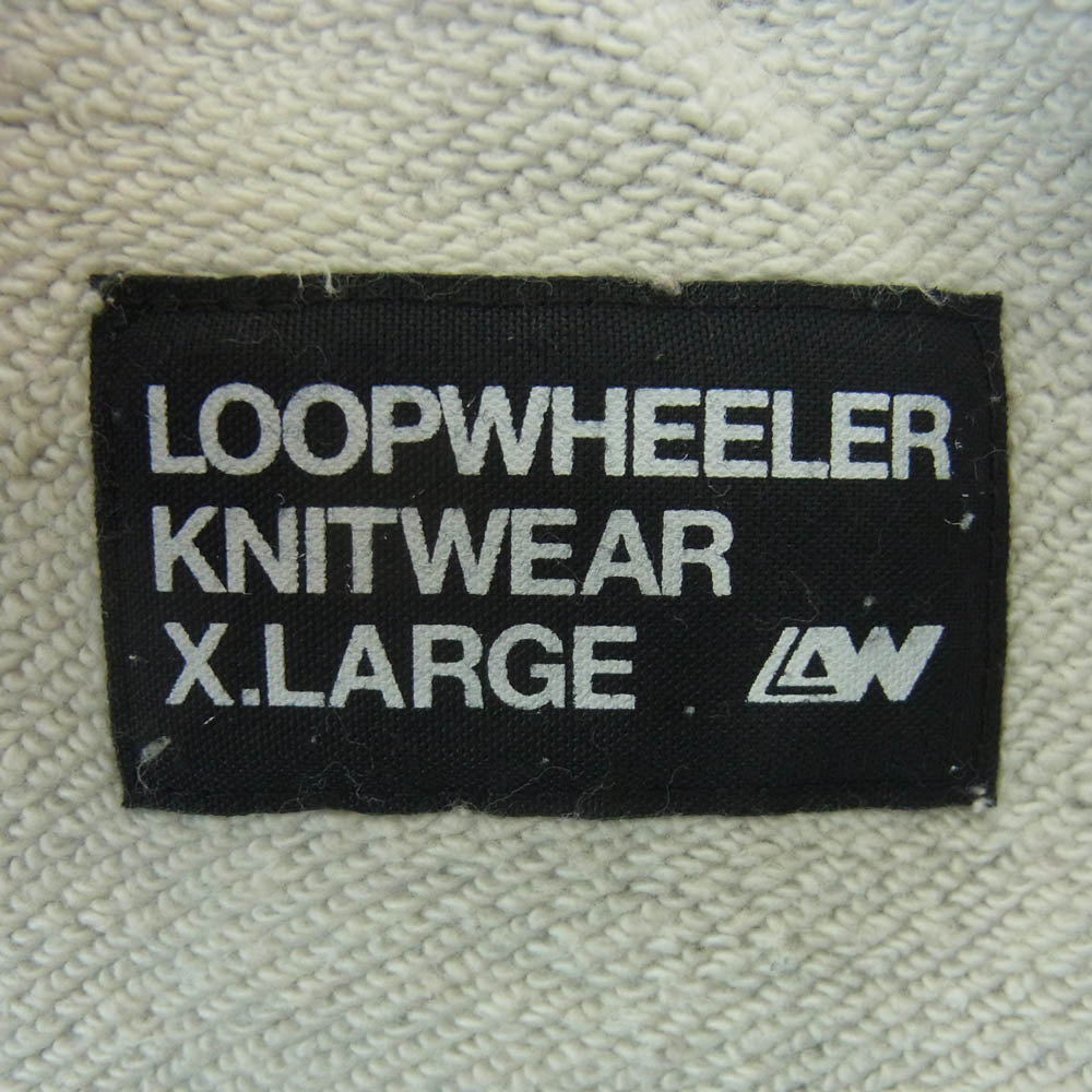 LOOPWHEELER ループウィラー イージー スウェット パンツ コットン 日本製 グレー系 XL【中古】