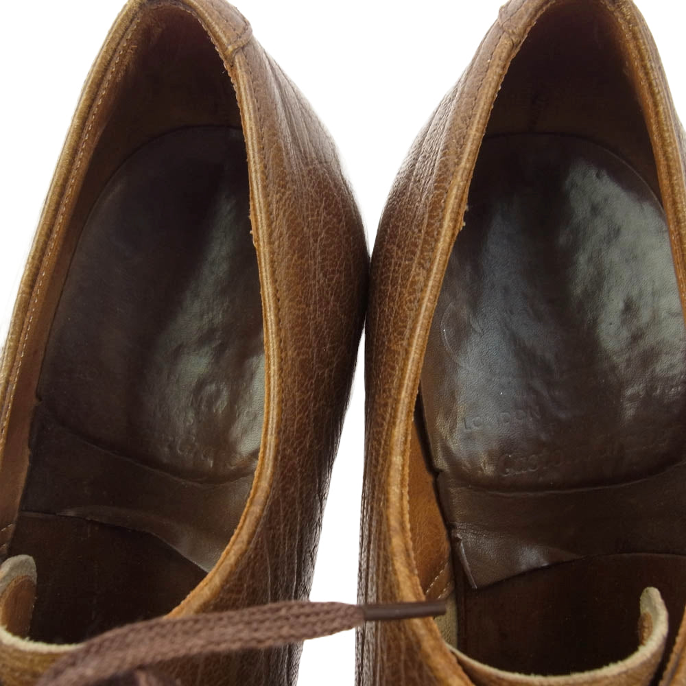 CHURCH'S チャーチ 旧チャーチ ENTEBEE レザー ドレスシューズ ブラウン系 75【中古】