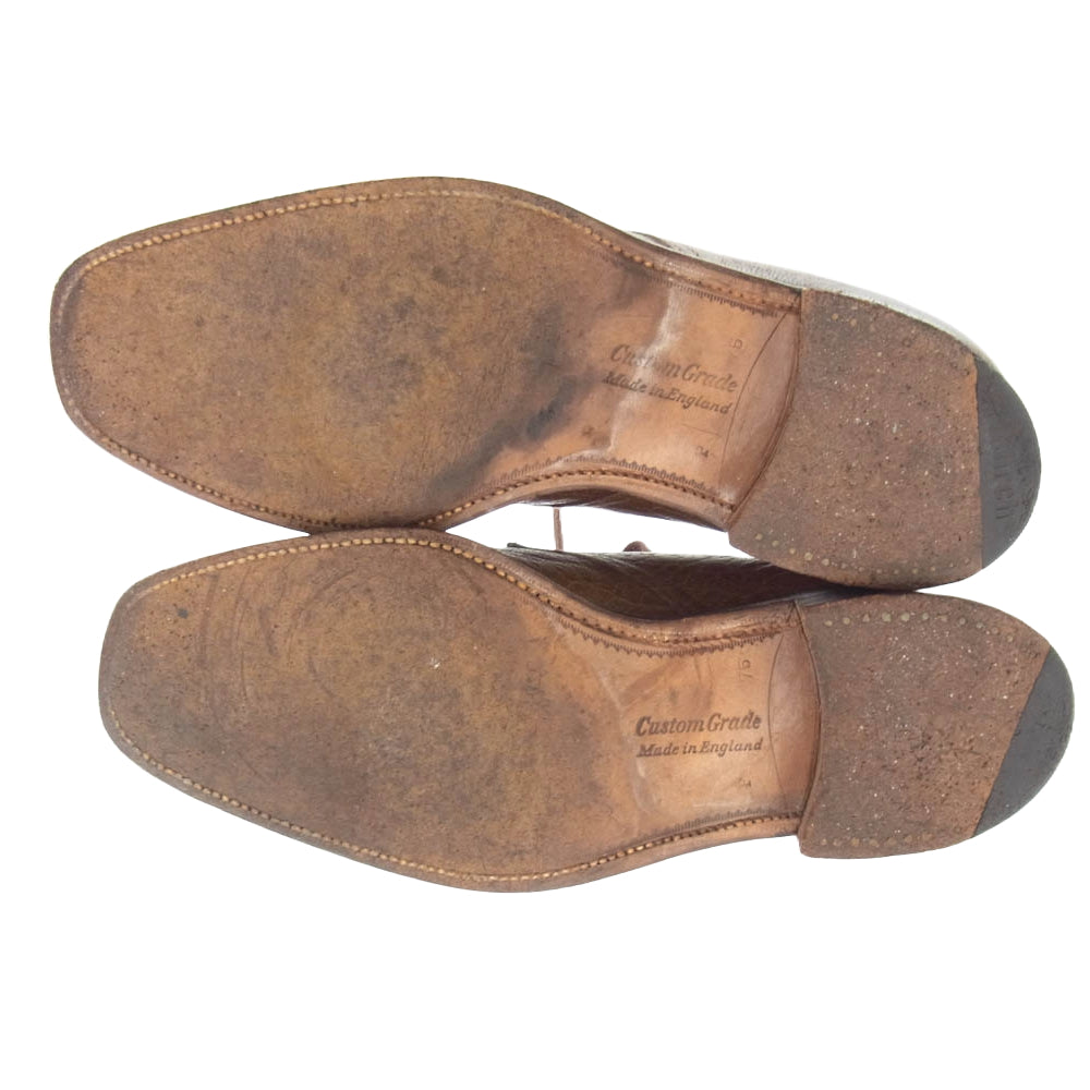 CHURCH'S チャーチ 旧チャーチ ENTEBEE レザー ドレスシューズ ブラウン系 75【中古】