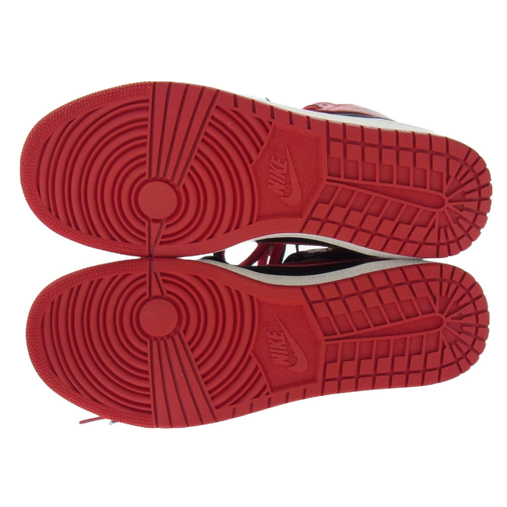 NIKE ナイキ HV6674-067 フェイクバスターズ鑑定済み Air Jordan 1 エア ジョーダン ワン High 85 Bred ハイ 85 ブレッド スニーカー ブラック系 レッド系 26.5cm【新古品】【未使用】【中古】