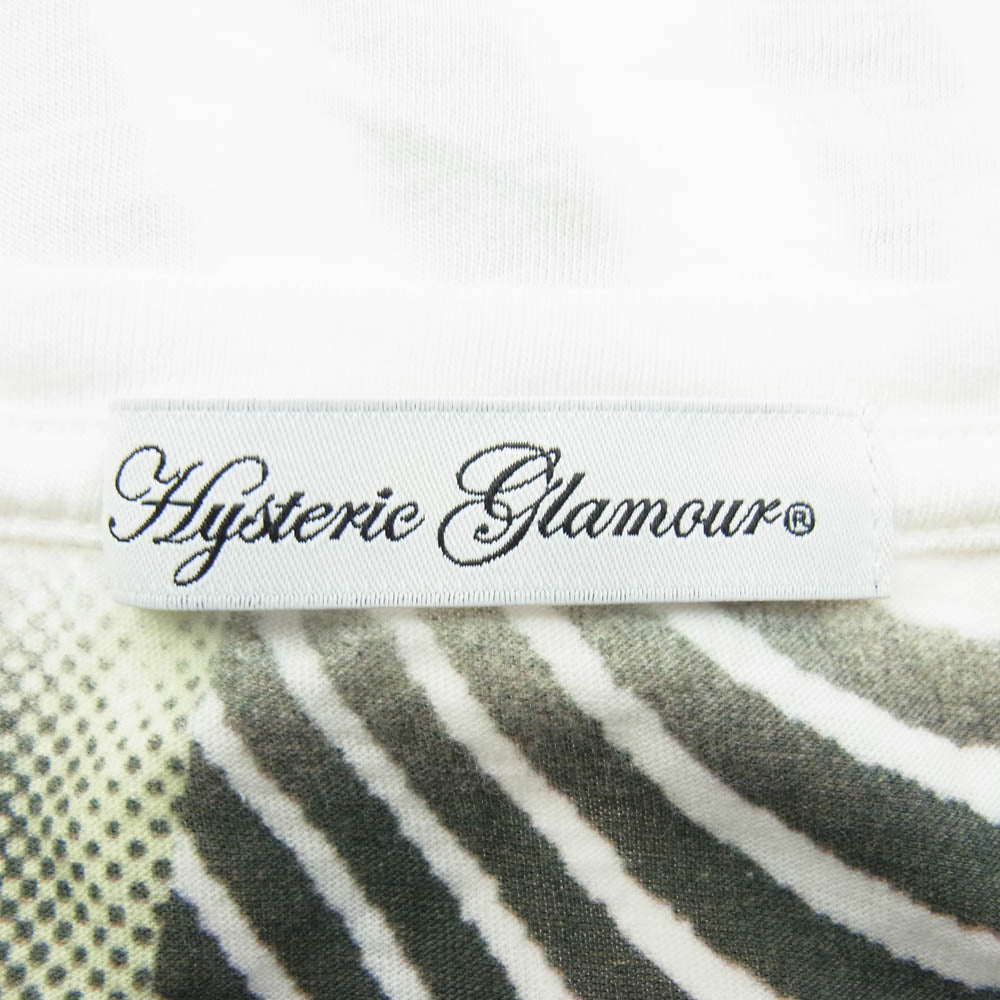 HYSTERIC GLAMOUR ヒステリックグラマー 0123CT13 ヒスガール プリント Ｔシャツ 半袖カットソー マルチカラー系 FREE【中古】