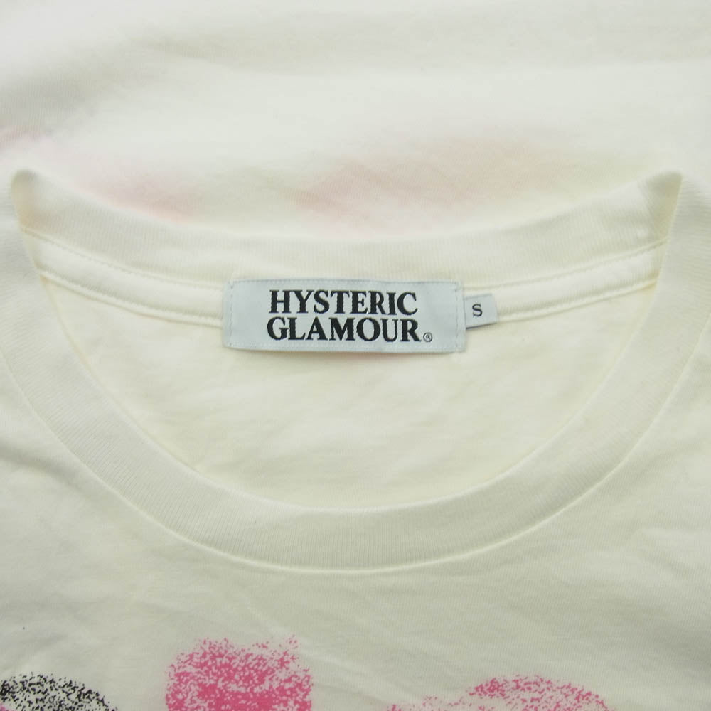 HYSTERIC GLAMOUR ヒステリックグラマー 0233CT08 フロントプリント Ｔシャツ 半袖カットソー マルチカラー系 S【中古】