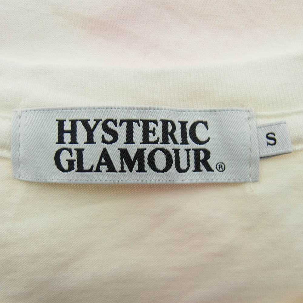 HYSTERIC GLAMOUR ヒステリックグラマー 0233CT08 フロントプリント Ｔシャツ 半袖カットソー マルチカラー系 S【中古】