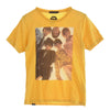 HYSTERIC GLAMOUR ヒステリックグラマー 0633CT03 × THE ROLLING STONES ローリングストーンズ プリント Ｔシャツ 半袖カットソー イエロー系 S【中古】