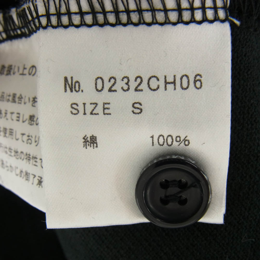 HYSTERIC GLAMOUR ヒステリックグラマー バックプリント ヒスガール 半袖ポロシャツ ブラック系 S【中古】