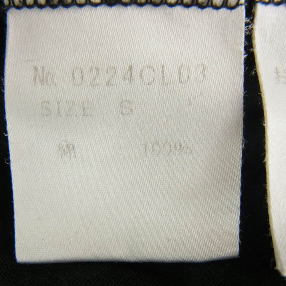 HYSTERIC GLAMOUR ヒステリックグラマー 0224CL03 ヒスガール フロントプリント ロングスリーブ カットソー 長袖 ブラック ブラック系 S【中古】