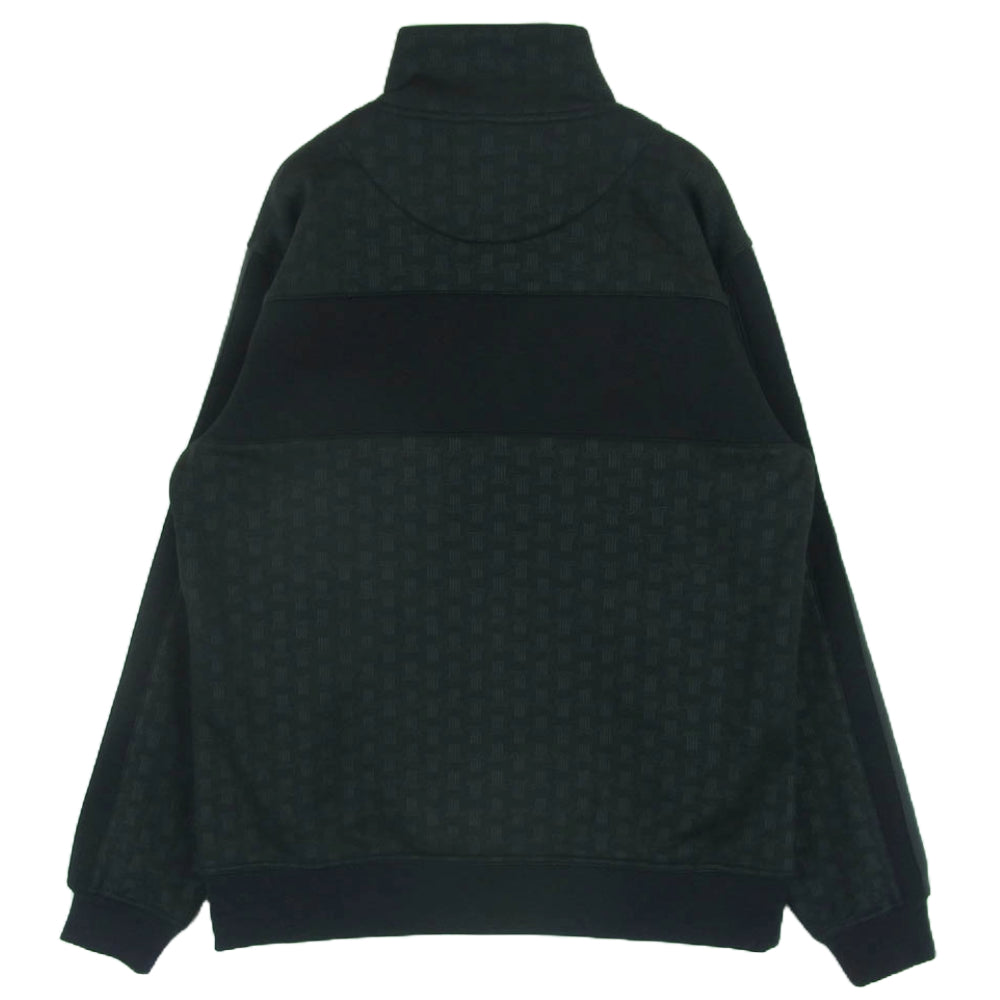 LANVIN ランバン en Bleu ダブルジップ トラック ジャケット 中国製 ブラック系 ダークグレー系 48【中古】
