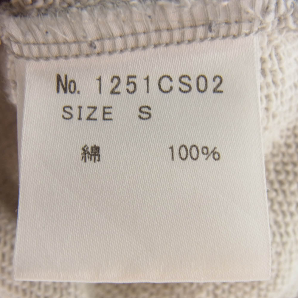HYSTERIC GLAMOUR ヒステリックグラマー 1251CS02 × PLAYBOY プレイボーイ RH-LOGO COLLAGE ロゴプリント スウェット グレー系 S【中古】