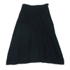 Y's Yohji Yamamoto ワイズ ヨウジヤマモト YC-S80-002 フロントポケット ミドル丈 コットン スカート ブラック系 1【中古】