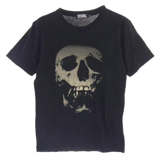 HYSTERIC GLAMOUR ヒステリックグラマー 0233CT26 SKULL BERRY スカル ストロベリー プリント Ｔシャツ 半袖カットソー ブラック系 S【中古】