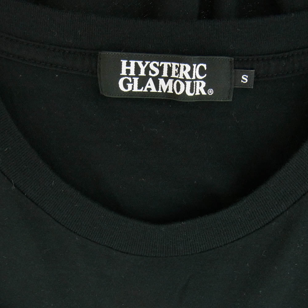 HYSTERIC GLAMOUR ヒステリックグラマー 0233CT26 SKULL BERRY スカル ストロベリー プリント Ｔシャツ 半袖カットソー ブラック系 S【中古】