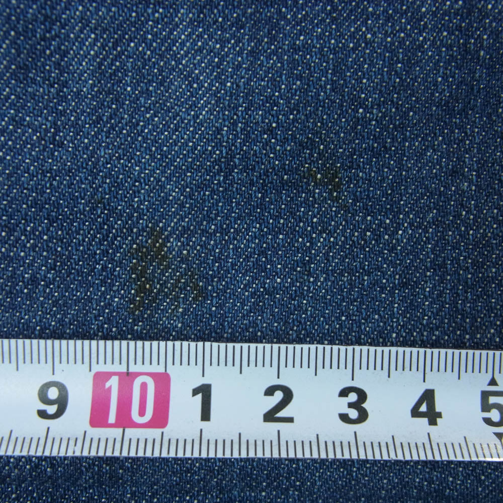 DOLCE&GABBANA ドルチェアンドガッバーナ IDP1C サイド ロゴ ライン デニム パンツ イタリア製 インディゴブルー系 38【中古】